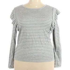 A.N.A. A New Approach Long Sleeve Shirt Grey